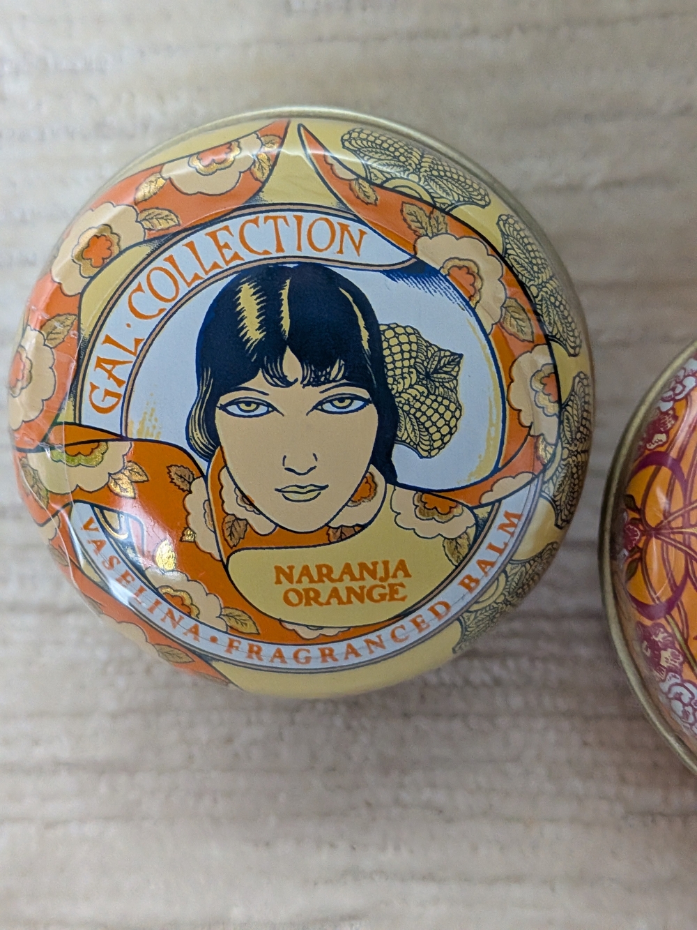 Imported Lip Balms - Set Of Two Peach And Orange From Spain - Picture 5 of 11